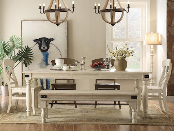 Dining Set with Bench