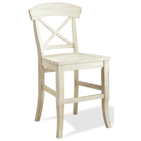 X-Back Counter Stool
