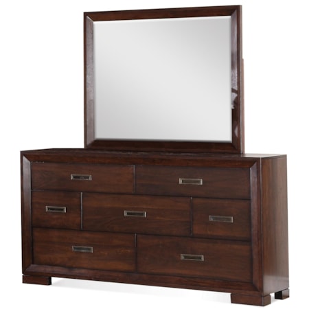 Dresser & Mirror Set