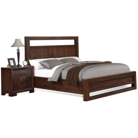 Queen Panel Bed