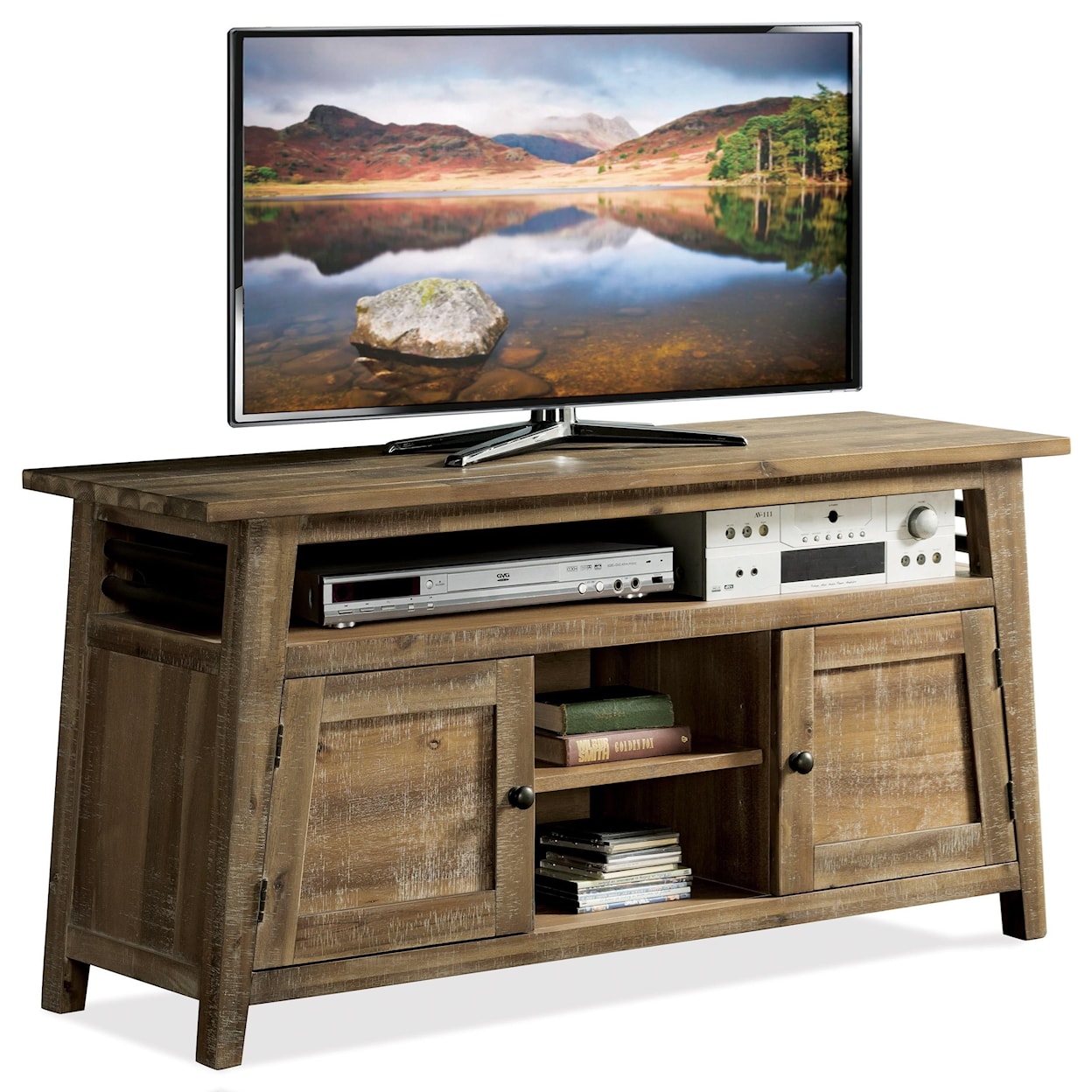 Riverside Furniture Rowan 56-Inch TV Console