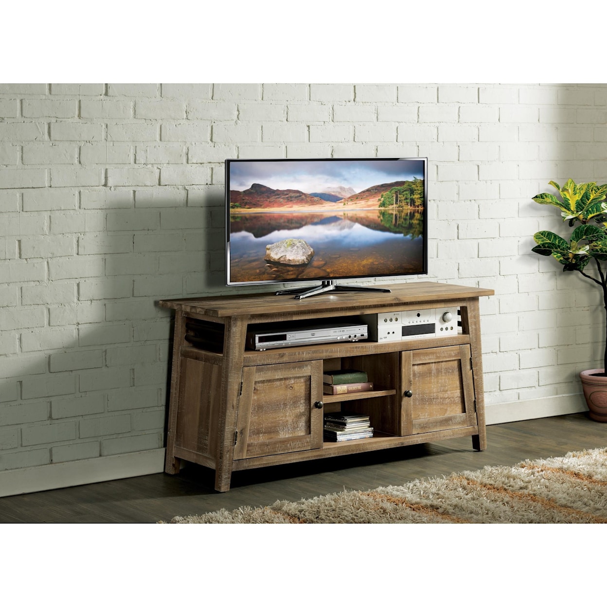 Riverside Furniture Rowan 56-Inch TV Console