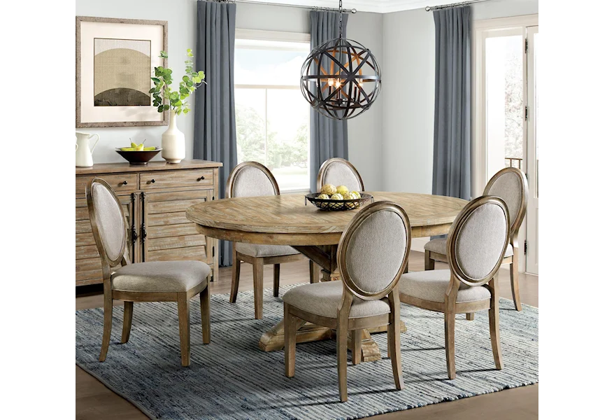 Mix and Match Mix and Match 5-Piece Dining Table Set by Riverside Furniture at Morris Home
