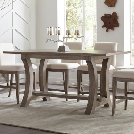 76-Inch Counter Height Table