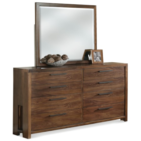 Dresser & Mirror Set