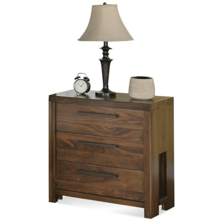 Three Drawer Nightstand