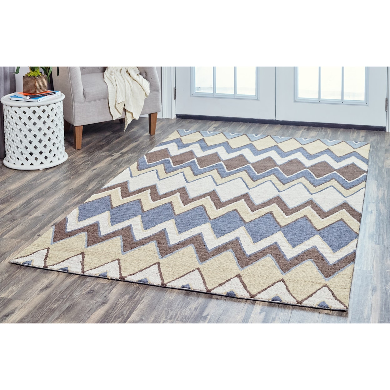 Rizzy Home Arden Loft-River Hill 2'6" x 8' Rectangle Rug
