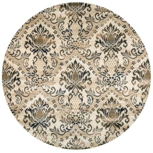7'10" Round Rug