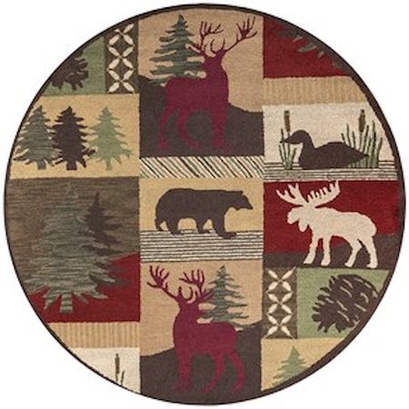 8' Round Rug