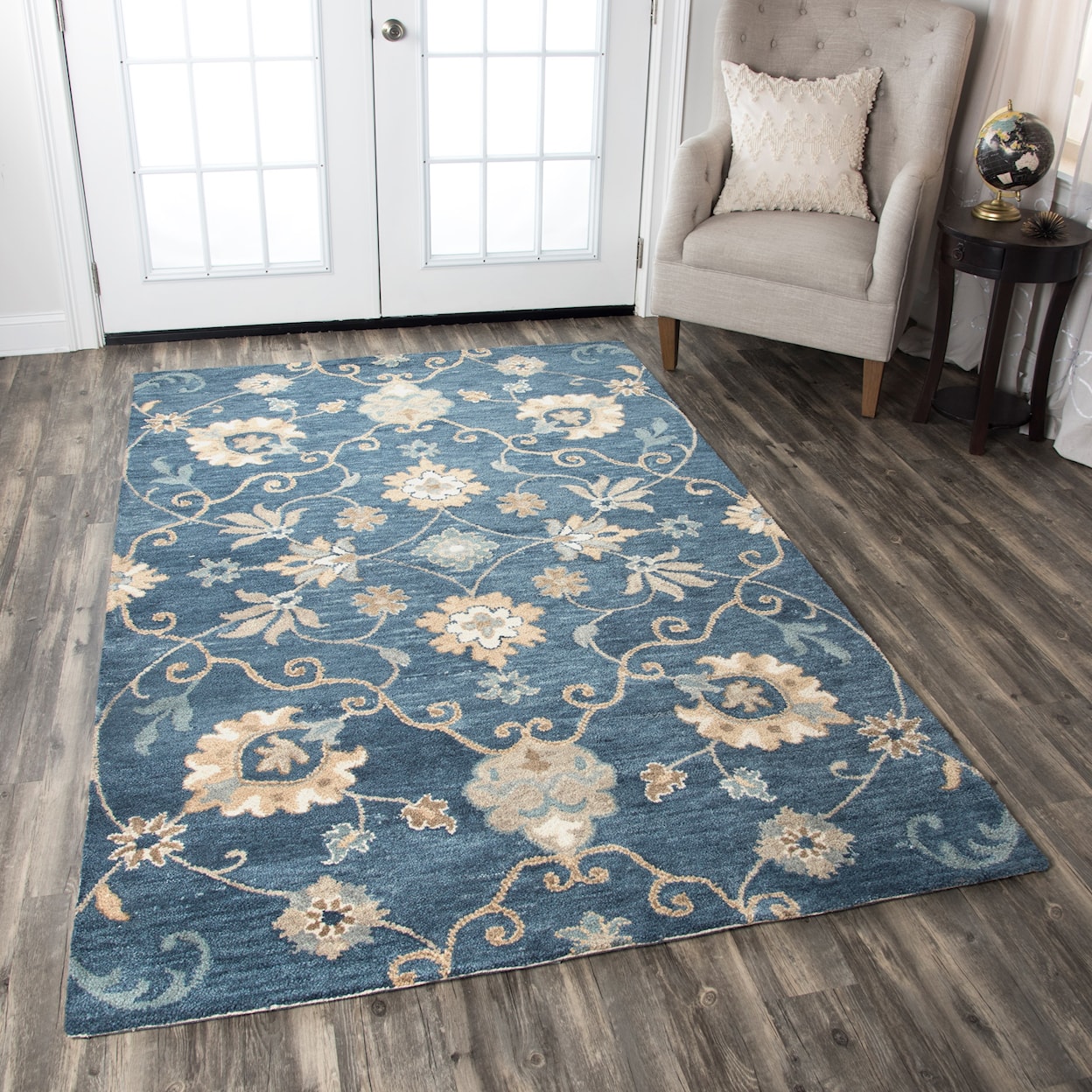 Rizzy Home Leone 10' Round Rug