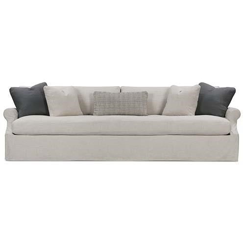 Contemporary 110'' Sofa with Bench Cushion