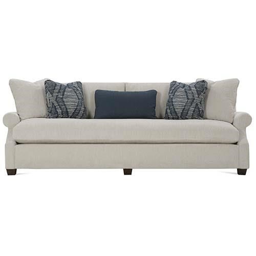 Contemporary 98'' Sofa with Bench Seat