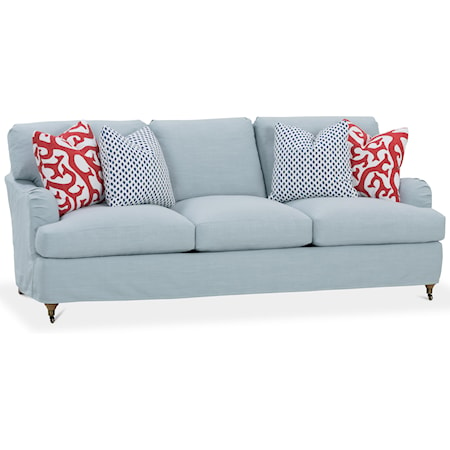 86 Inch Slipcover Sofa