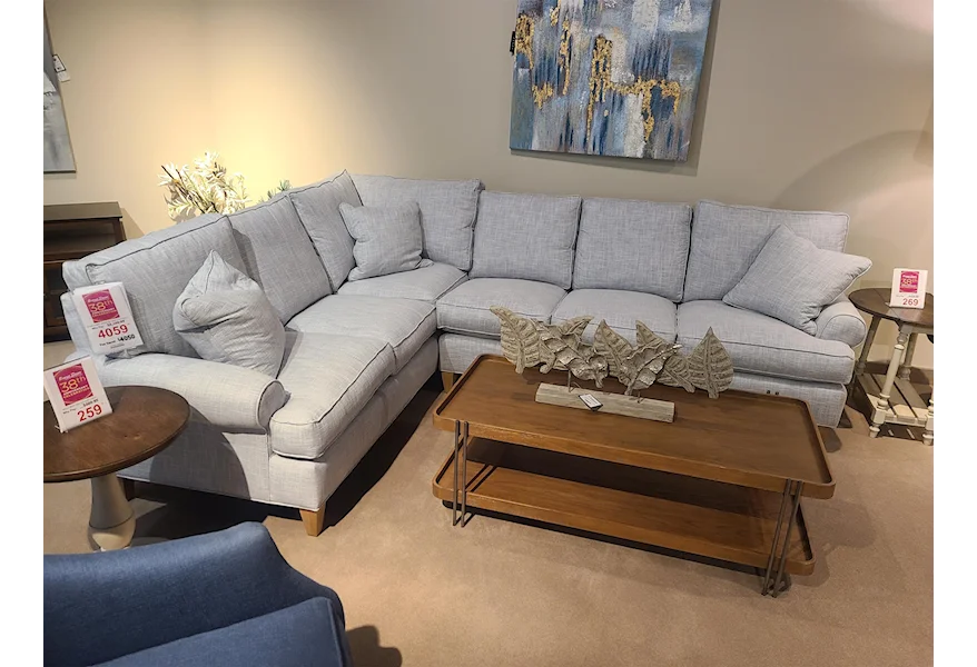 Cindy Corner Sectional Sofa by Robin Bruce at Esprit Decor Home Furnishings