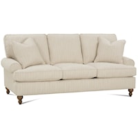 Three Seat Traditional Sofa 