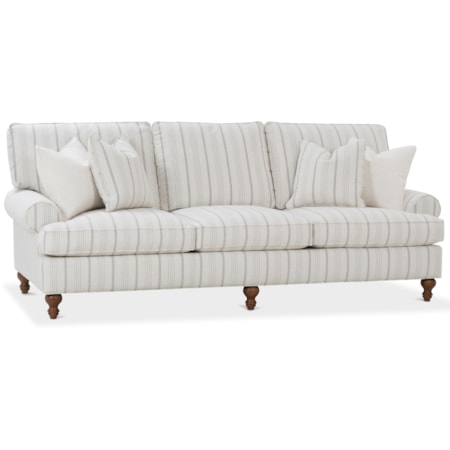 Traditional Three Seat Sofa