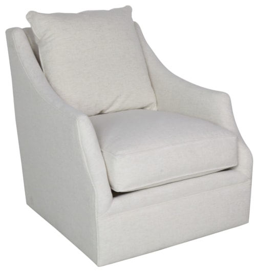 Upholstered Swivel Chair