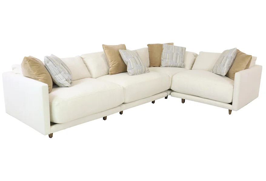 Neval Neval Four Piece Sectional by Robin Bruce at Sprintz Furniture