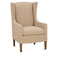 Angelica Wing Chair with Slip Cover