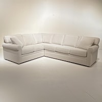 L-Shaped Sectional w/Queen Sleeper