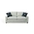Rowe My Style I Customizable Sofa with Track Arms, Tapered Legs and Boxed Back Cushions