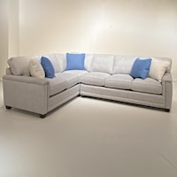 Padded Track Arm 2pc Sectional