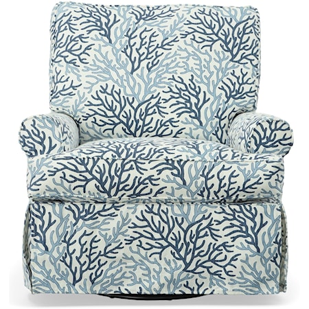 Sophie Large Swivel Glider with Slipcover