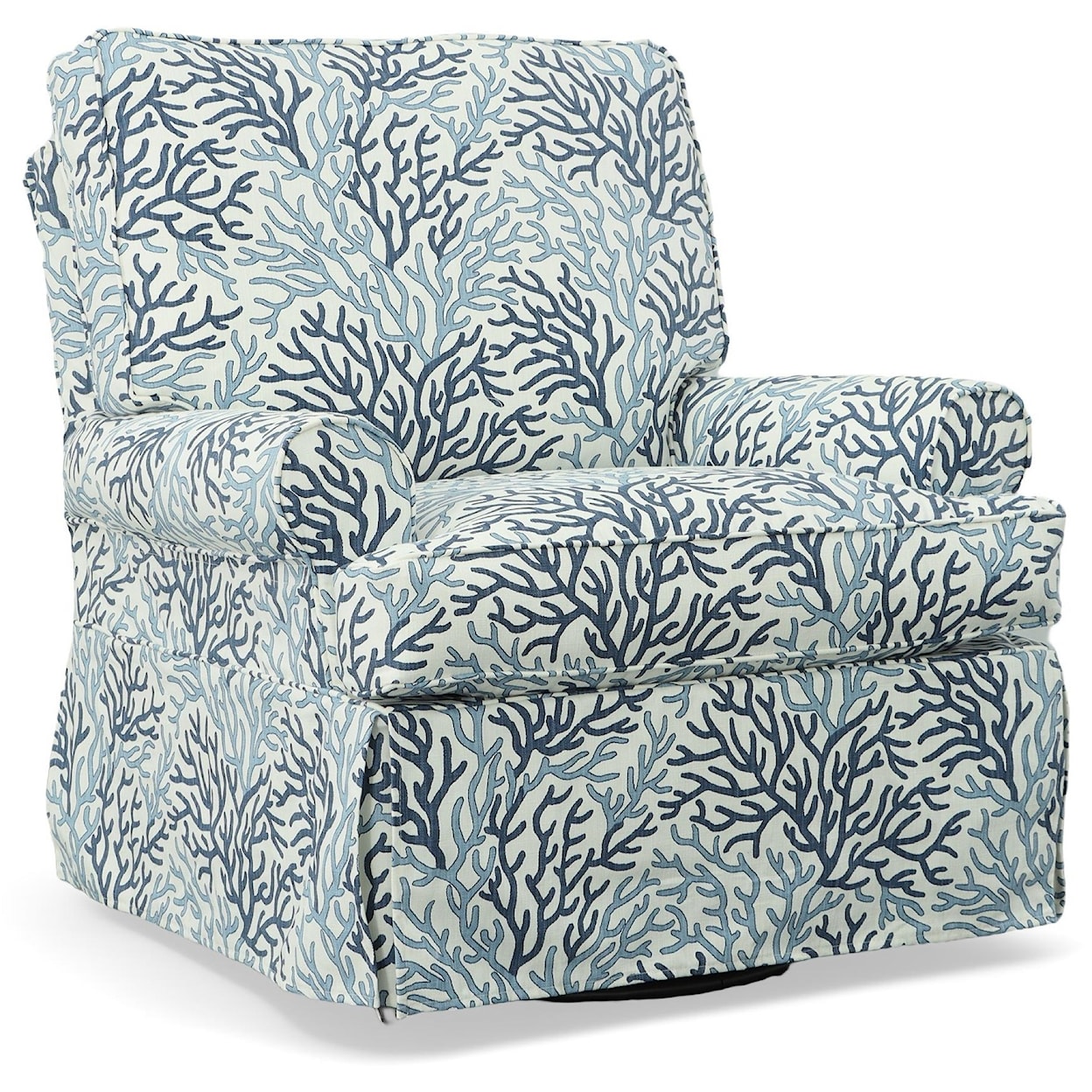 Rowe Chairs and Accents Sophie Large Swivel Glider with Slipcover