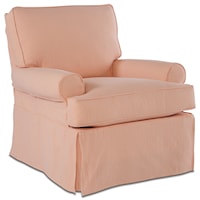 Sophie Large Swivel Glider with Slipcover