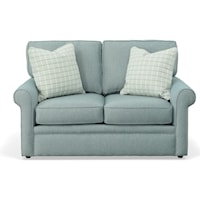 2 Seat Loveseat with Sock Arms