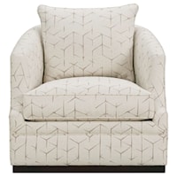 Contemporary Customizable Upholstered Chair