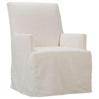 Customizable Slipcovered Arm Chair