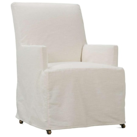 Slipcovered Arm Chair