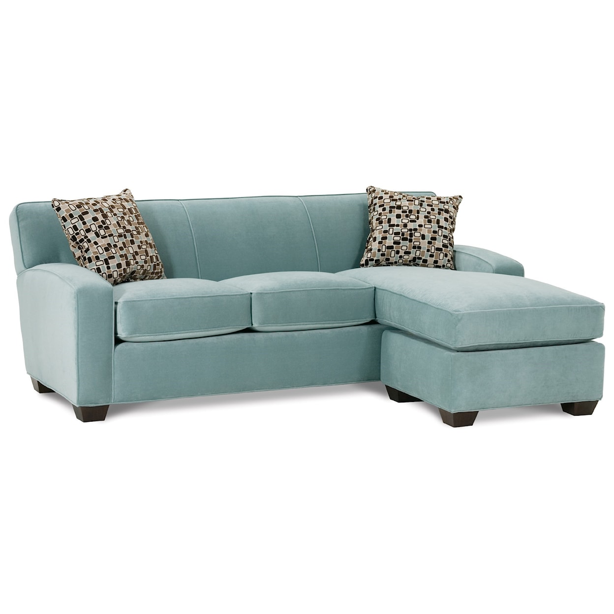 Rowe Horizon Transitional Sofa and Chaise