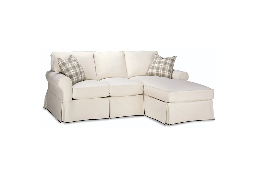 Masquerade Sectional Sofa by Rowe at Saugerties Furniture Mart