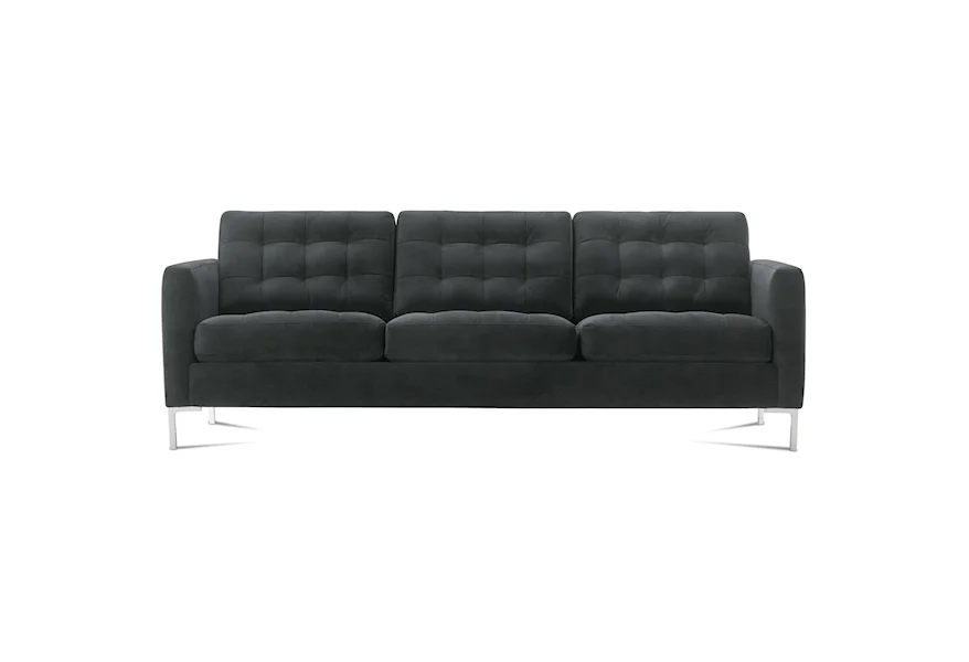 Modern Mix Sofa by Rowe at Saugerties Furniture Mart