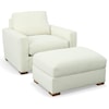 Rowe Moore Chair and Ottoman