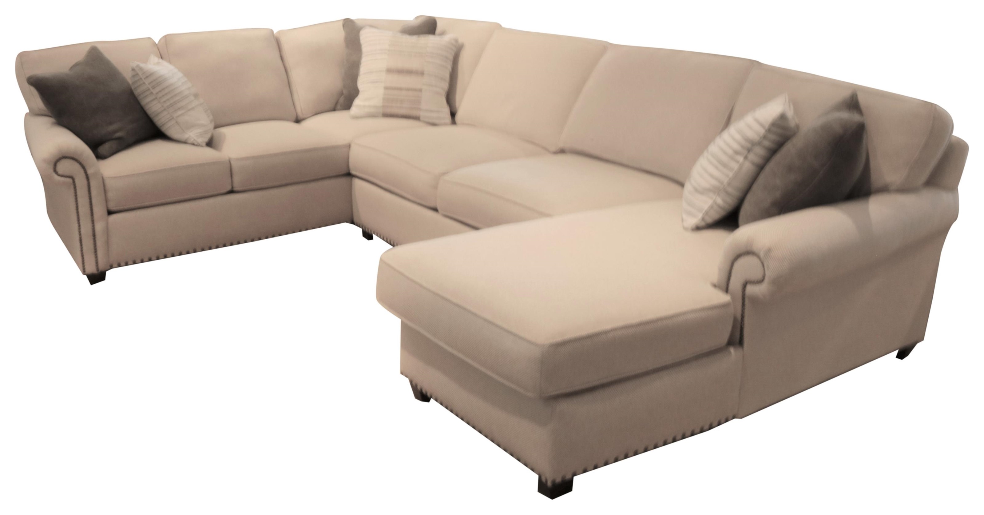 Traditional Three Piece Sectional Sofa