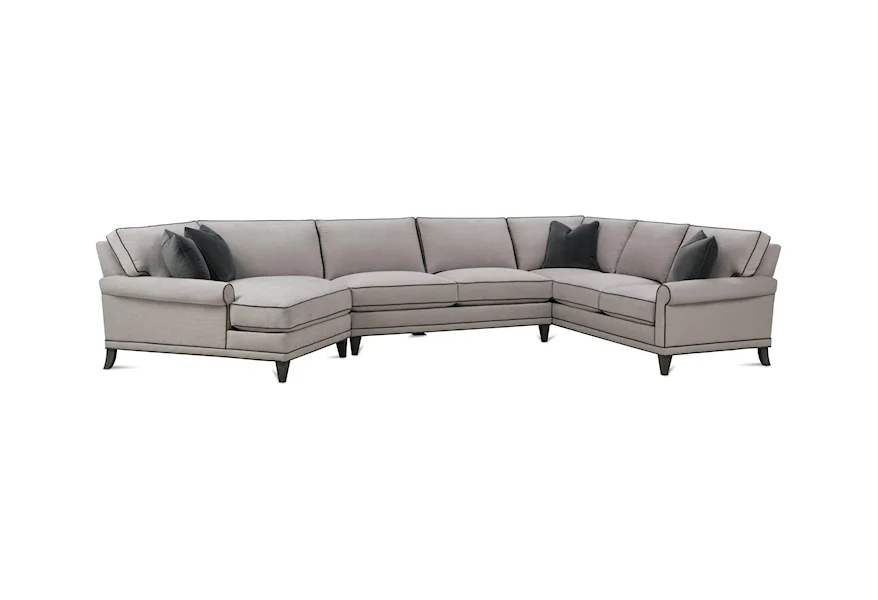 My Style II Customizable Sectional Sofa by Rowe at Baer's Furniture