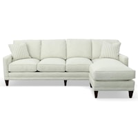 Customizable 4 Seat Sofa with Moveable Chaise Option