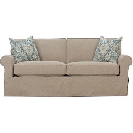 84" Two Cushion Slipcover Sofa