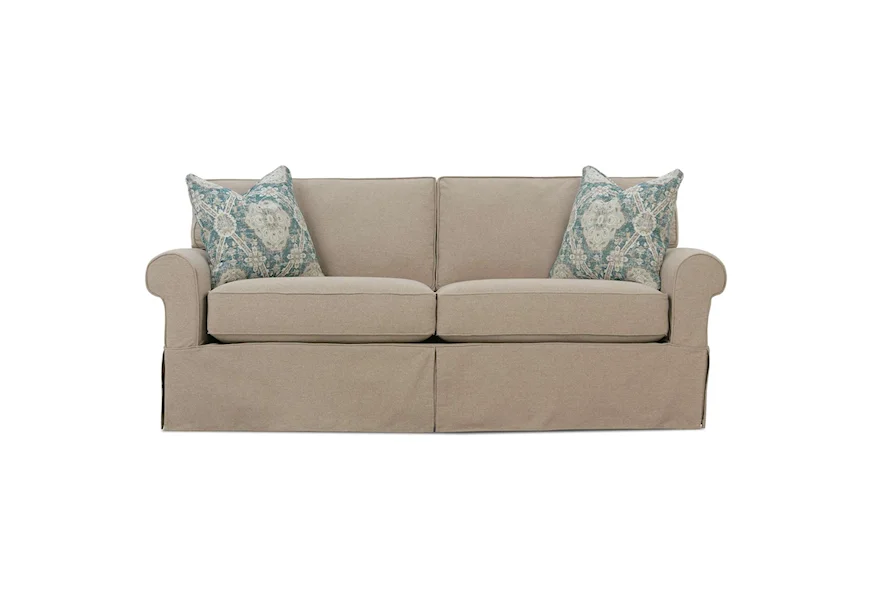 Nantucket Two Seat Casual Sofa by Rowe at Belfort Furniture