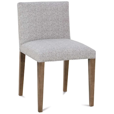 Transitional Customizable Dining Side Chair