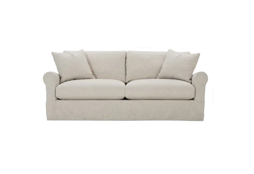 Aberdeen Slipcovered Sofa by Rowe at Esprit Decor Home Furnishings