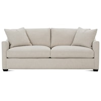 Transitional Sofa with Loose Pillow Back