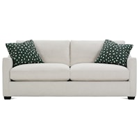 Transitional Sofa with Loose Pillow Back