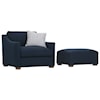 Rowe P603 Chair and Ottoman