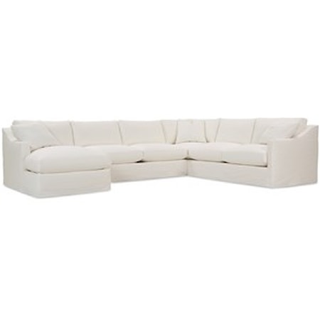 Slipcovered Sectional Sofa