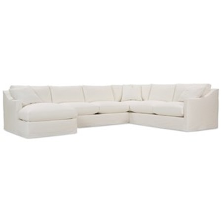 Slipcovered Sectional Sofa