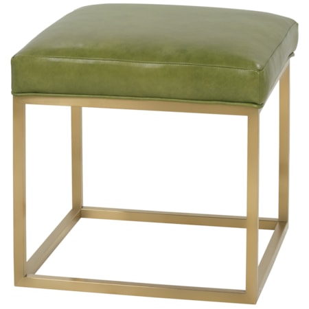 Contemporary Accent Cube Ottoman